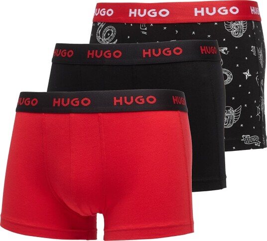 HUGO Trunk Triplet Design Black S