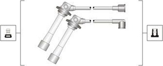 Tennplugg kabelsett MAGNETI MARELLI 941319170083