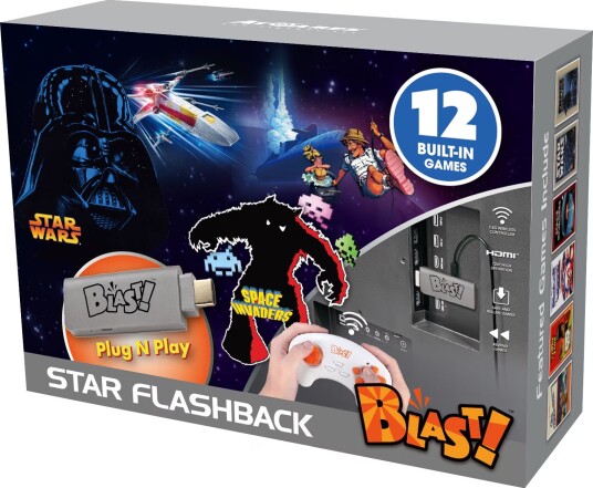 AtGames Star Flashback Blast! spillkonsoll AtGames Star Flashback Blast! spillkonsoll