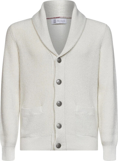 Brunello Cucinelli Herre Strikkevarer Beige XL,