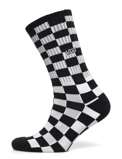VANS Checkerboard Crew   Black   L