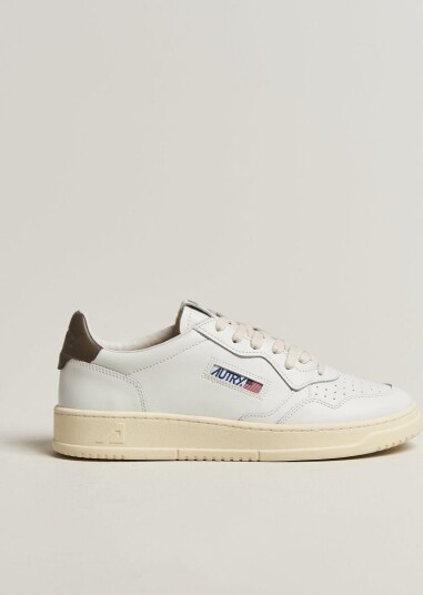 Autry Medalist Low Sneaker White/Chocolate Autry Medalist Low Sneaker White/Chocolate