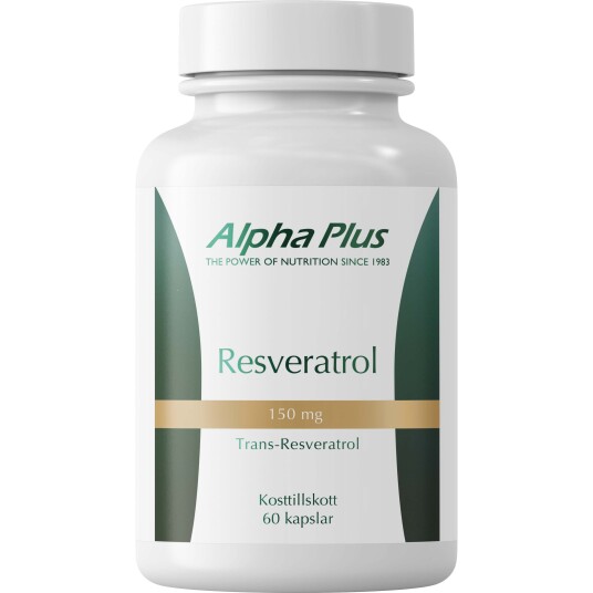 Alpha Plus NAD+ Resveratrol 60 stk Alpha Plus NAD+ Resveratrol 60 stk