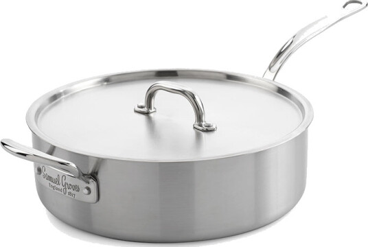Samuel Groves Sautépanne Med Lokk Rustfritt Stål Ø26 cm