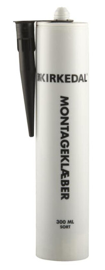 Monteringslim Kirkedal Black 300 ml Monteringslim Kirkedal Black 300 ml