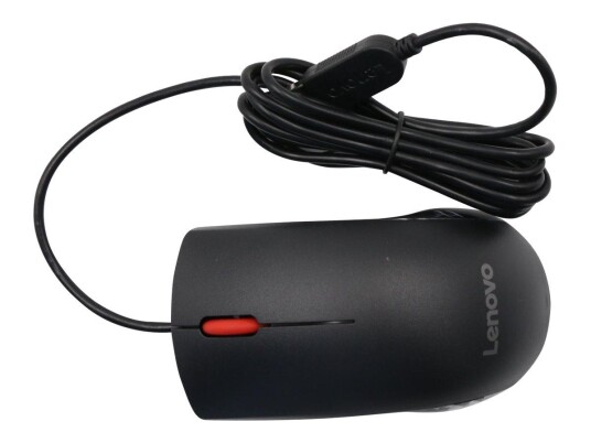 Lenovo mus - USB - svart Lenovo mus - USB - svart