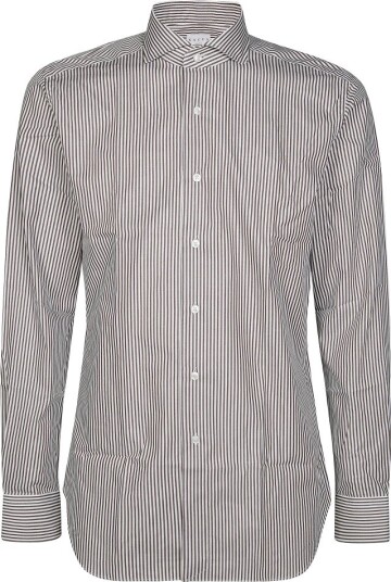 Xacus, Herre, Skjorter, Brun, 3XL,