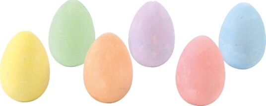 eduplay Gatekritt Egg 6 stk.