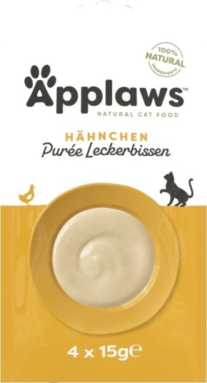 Applaws Puree Kylling 4 X 15 G