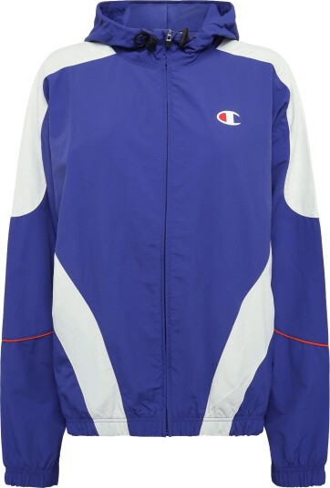 Champion Hooded Full Zip Top   Blue   XL