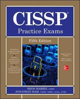 Cissp Practice Exams, Fifth Edition Av Shon Harris, Jonathan Ham