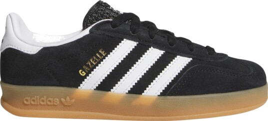 Adidas Originals Innesko   Gazelle C   Cblack/Ftwwht/Gum2   Adidas Originals   34   Innesko Brun Hvit Svart