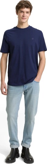 Tom Tailor Doublepack T Shirt Packaging Navy L Tom Tailor Doublepack T Shirt Packaging Navy L