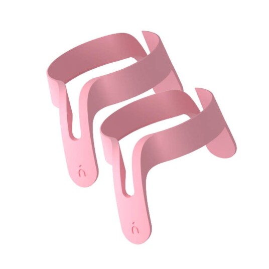 Nanobébé Detachable Handles for Flexy Silicone Baby Bottle Pink 2 Nanobébé Detachable Handles for Flexy Silicone Baby Bottle Pink 2