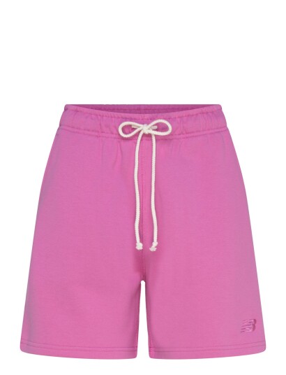 New Balance Athletics French Terry Short Pink S