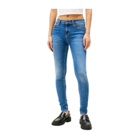 Tommy Hilfiger Dame Jeans Blå W24 L30,