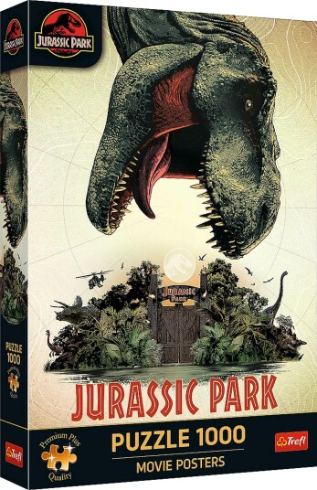 Trefl Premium Plus Puslespill 1000 brikker Jurassic Park Trefl Premium Plus Puslespill 1000 brikker Jurassic Park