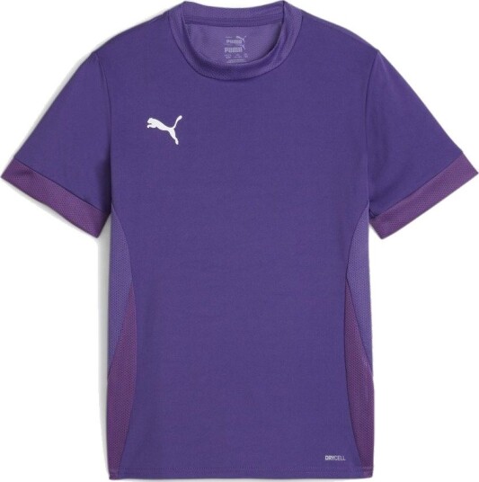 PUMA Trenings T skjorte Teamgoal Team Violet/PUMA White Barn størrelse 140 cm