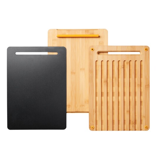 Fiskars Functional Form skjærefjøl 3 deler Bambu-plast 1673935 1673863