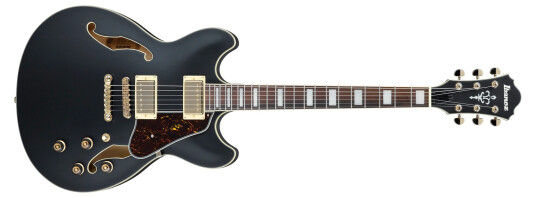 Ibanez As73g-Bkf Svart Flat