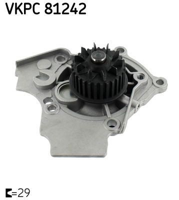 SKF VKPC 81242 Vannpumpe SKF VKPC 81242 Vannpumpe