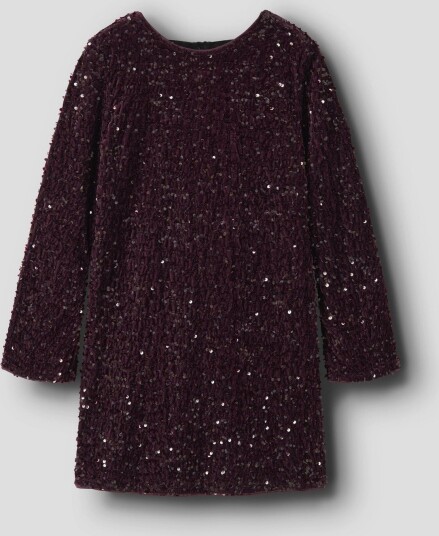 Name It Rusitta Long Sleeve Dress Lilla 152