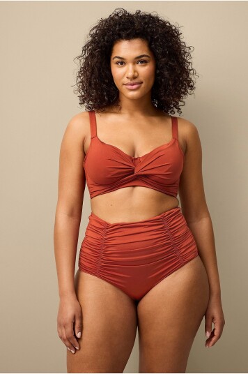 Ellos Plus Collection Maxi Bikini Rosa Rød