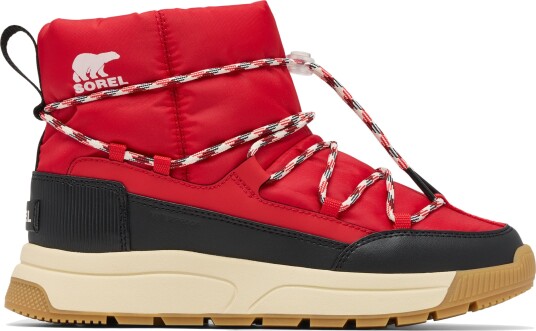 Sorel Women's Whitney™ III Slip On Waterproof Bright Red Black 37 Sorel Women's Whitney™ III Slip On Waterproof Bright Red Black 37