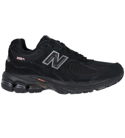 New Balance Black 2002 Kids Lace Sneakers 38