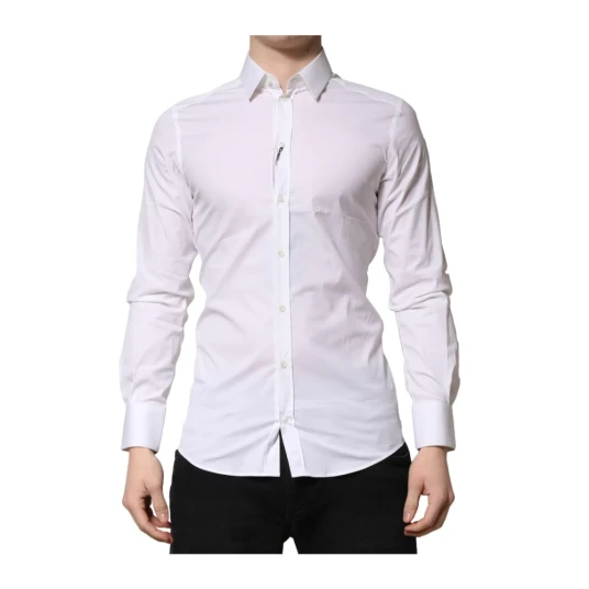 Dolce & Gabbana Herre Skjorter Hvit XS,