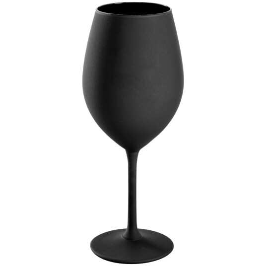 VEGA Vinglass Elanie; 41 cl, 6x20.5 cm (ØxH); Svart; 6 Stykk / Forpakning VEGA Vinglass Elanie; 41 cl, 6x20.5 cm (ØxH); Svart; 6 Stykk / Forpakning