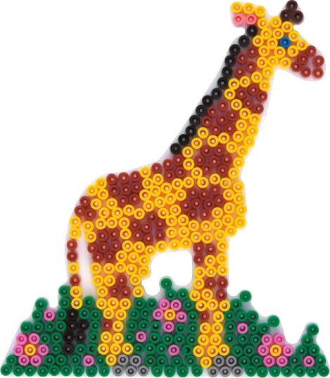 Hama Ironing Beads Plate-Giraffe