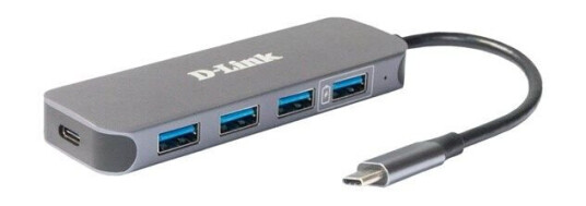 D-Link DUB-2340 - hub - 5 ports USB-hub - 5 porter - Grå D-Link DUB-2340 - hub - 5 ports USB-hub - 5 porter - Grå