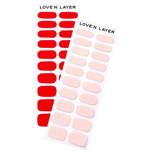 Love"n Layer Mix Light Pink & Lady Red