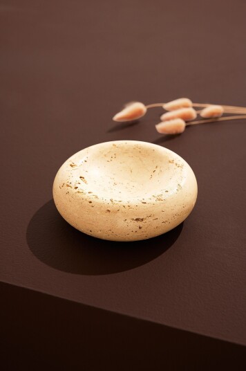 Jotex Skål Travertine Ø15 Cm Natur Moon 1741784010 Jotex Skål Travertine Ø15 Cm Natur Moon 1741784010