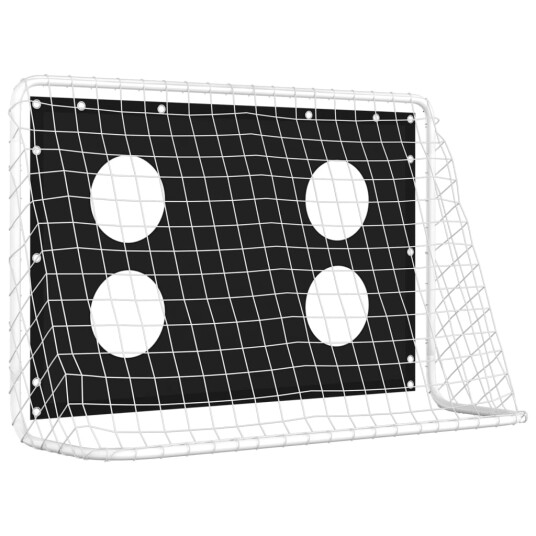 Fotballmål treningsnett stål 184x61x122 cm Fotballmål treningsnett stål 184x61x122 cm