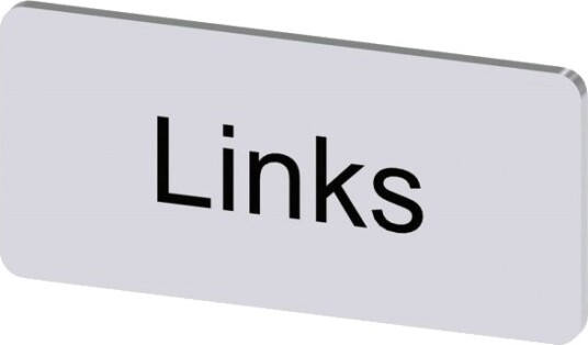 Siemens 3Su1900 0Ac81 0Aj0 Betegnelse Skilt 10 Stk