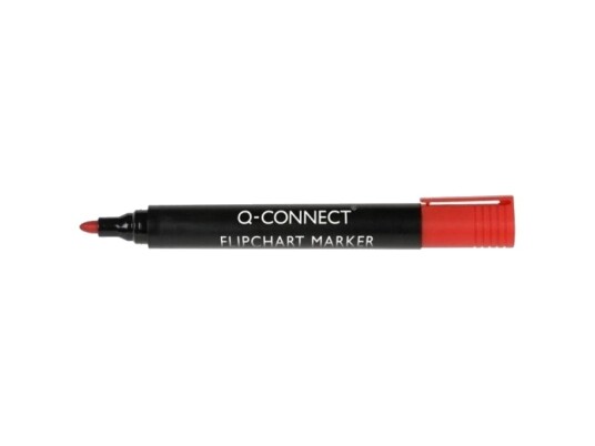 Q-Connect Flipchartmarker Q-Connect Rund, Rød Q-Connect Flipchartmarker Q-Connect Rund, Rød