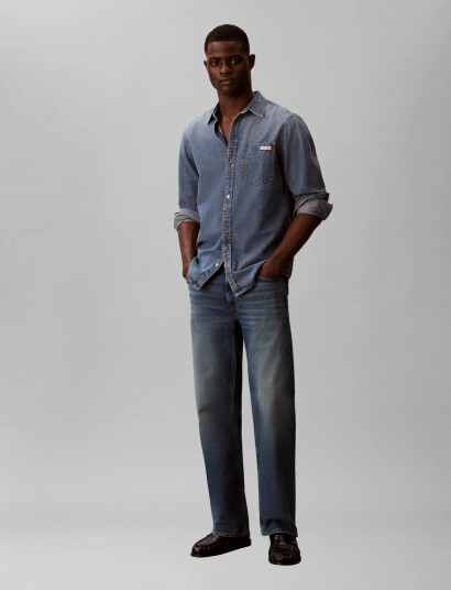 Calvin Klein Jeans Essntl Clssc Ck Vintage Indigo S Blue XL