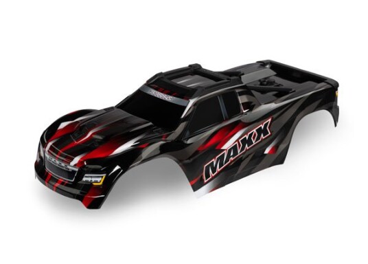 Traxxas 8918R Body Maxx Long Wheelbase Red Traxxas 8918R Body Maxx Long Wheelbase Red