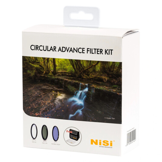 NiSi Filter 72mm Circular Advanced Kit Pakke med 3 runde 72mm filter og veske NiSi Filter 72mm Circular Advanced Kit Pakke med 3 runde 72mm filter og veske