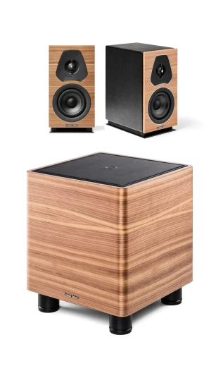 Sonus Faber Lumina I og Gravis I Valnøtt Sonus Faber Lumina I og Gravis I Valnøtt
