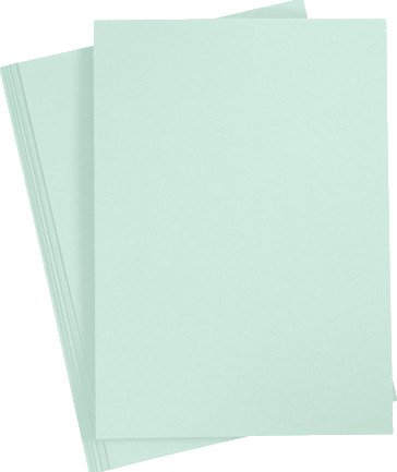 Kartong A4 210 g Pastellgrønn 10 Ark