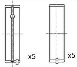 FAI AutoParts BM1069-STD Veivaksellager