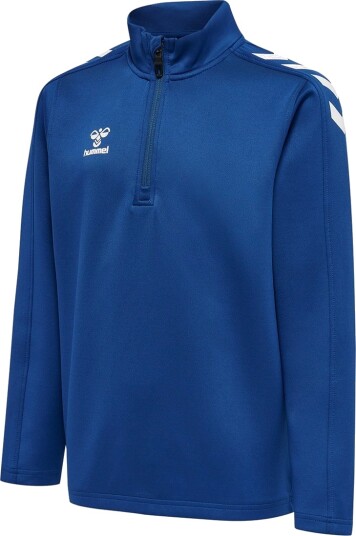 Hummel Hmlcore Xk Half Zip Poly Sweat Kids   Blue   164