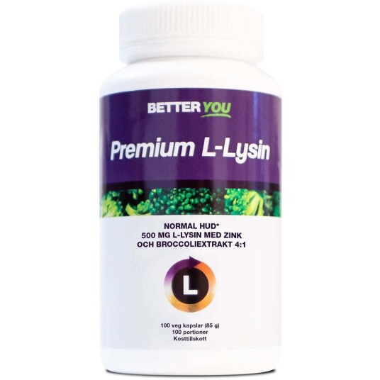 Better You Premium L Lysin 100 stk Better You Premium L Lysin 100 stk