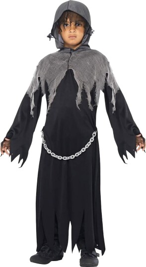 Smiffys Kostymer   Mannen med ljåen   Black   Smiffys   12 14 år 152 164   Kostymer Grå Svart