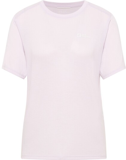 Jack Wolfskin Women"s Vonnan Short Sleeve Tee Pale Lavendar XS