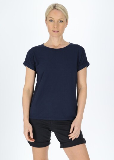 Seaside Houston Loose Fit Tee W Navy 42 T-Shirts Seaside Houston Loose Fit Tee W Navy 42 T-Shirts