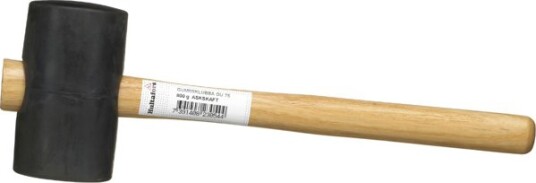 Hultafors Gummiklubbe GU 75 820 g med Gummihode 75 mm Hultafors Gummiklubbe GU 75 820 g med Gummihode 75 mm